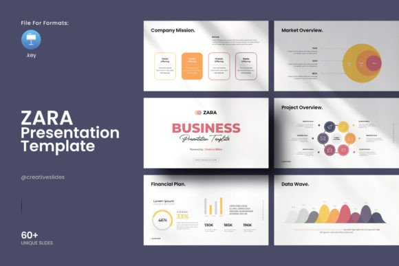 Elevate Your Presentation Story with the Zara Keynote Template