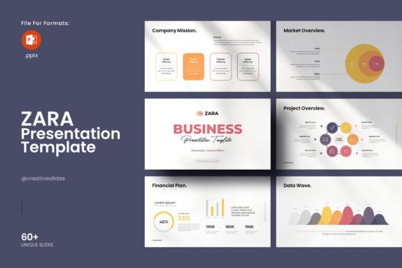Elevating Professional Narrative: The Strategic Advantage of the Zara PowerPoint Presentation Template