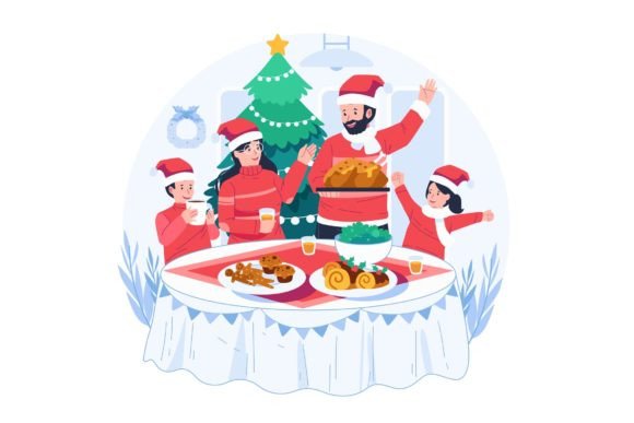 Family Having Christmas Dinner Together: A Timeless Tradition with Strategic Value