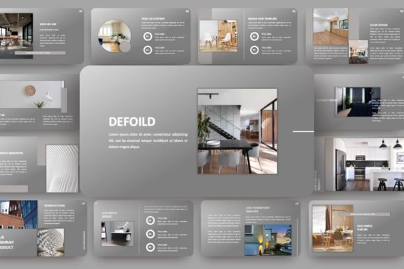 Introducing the DEFOILD Brand Presentation Design: Where Innovation Meets Presentation Excellence