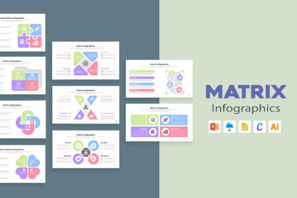 Maximize Your Visual Impact with Matrix Infographic Templates