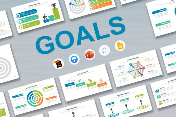 Maximizing Business Clarity with Goals Infographic Keynote Templates