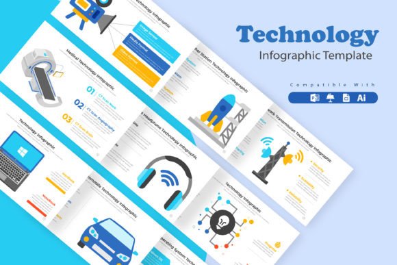 Stunning Tech Infographic Template for All